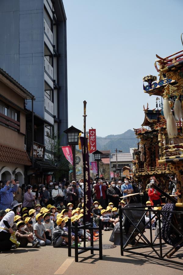 古川祭屋台曳き揃え風景写真(6)