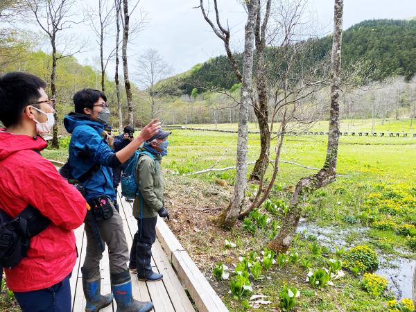 池ヶ原湿原イノシシ食害対策 風景写真(4)