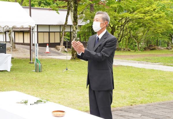 戦没者追悼慰霊祭の様子(1)