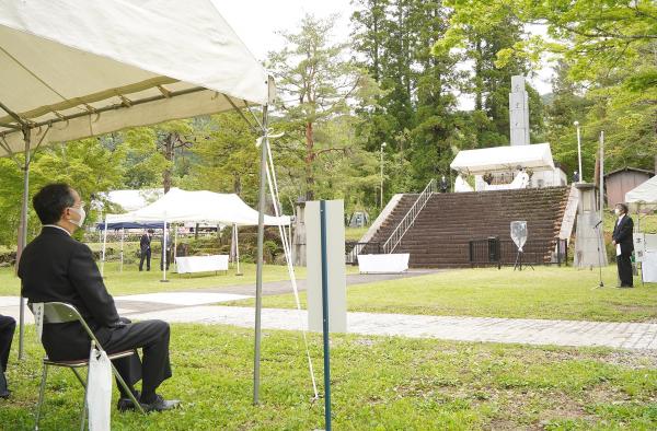 戦没者追悼慰霊祭の様子(2)