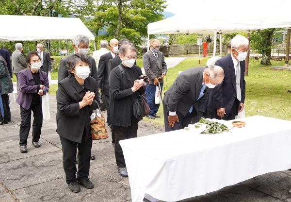 戦没者追悼慰霊祭の様子(8)