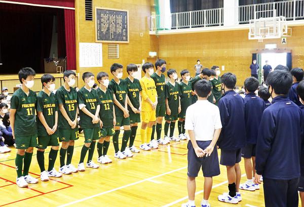 部活動激励会の様子写真