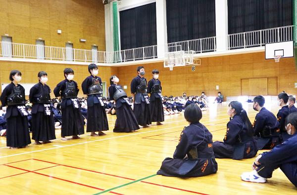 部活動激励会の様子写真