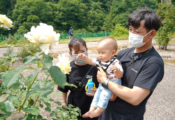 「香愛ローズガーデンに集合！」の様子写真