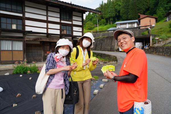 myみょうが畑プロジェクトの様子