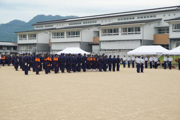 操法大会の様子