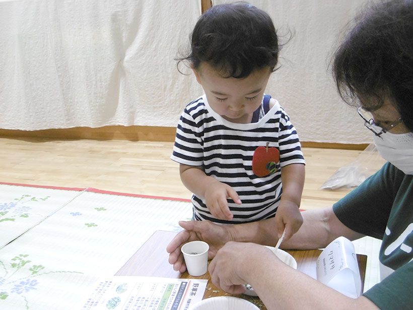 乳幼児学級の様子