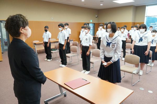 激励会の様子