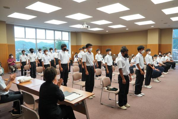 激励会の様子