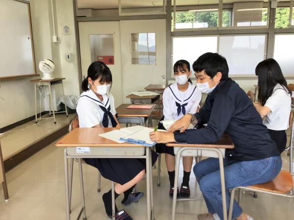 大学院生による学習サポート