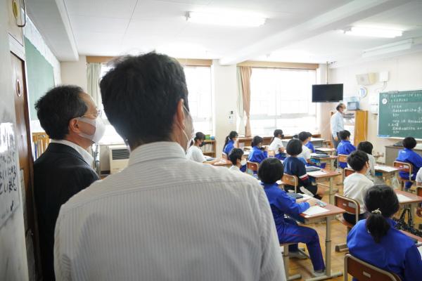 授業見学の様子