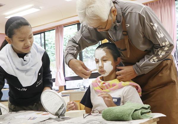 歌舞伎教室の様子