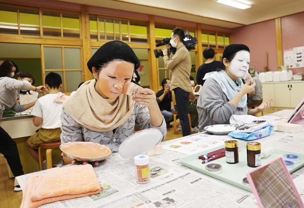 歌舞伎教室の様子