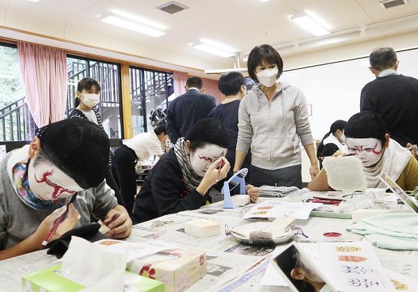 歌舞伎教室の様子