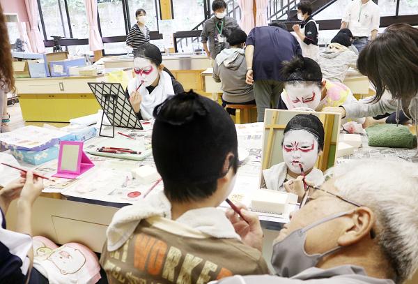 歌舞伎教室の様子