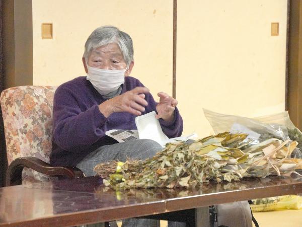薬草茶作りの様子(1)