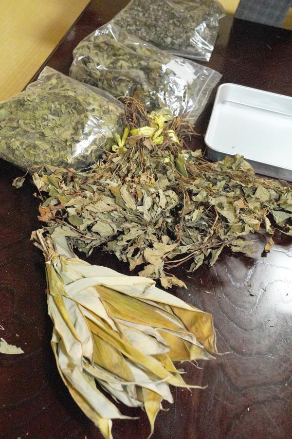 薬草茶作りの様子(2)