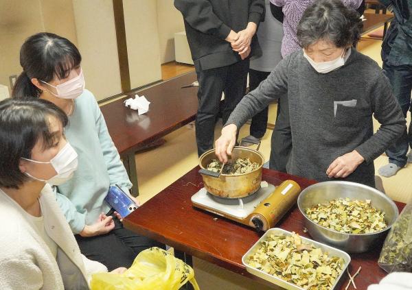 薬草茶作りの様子(9)