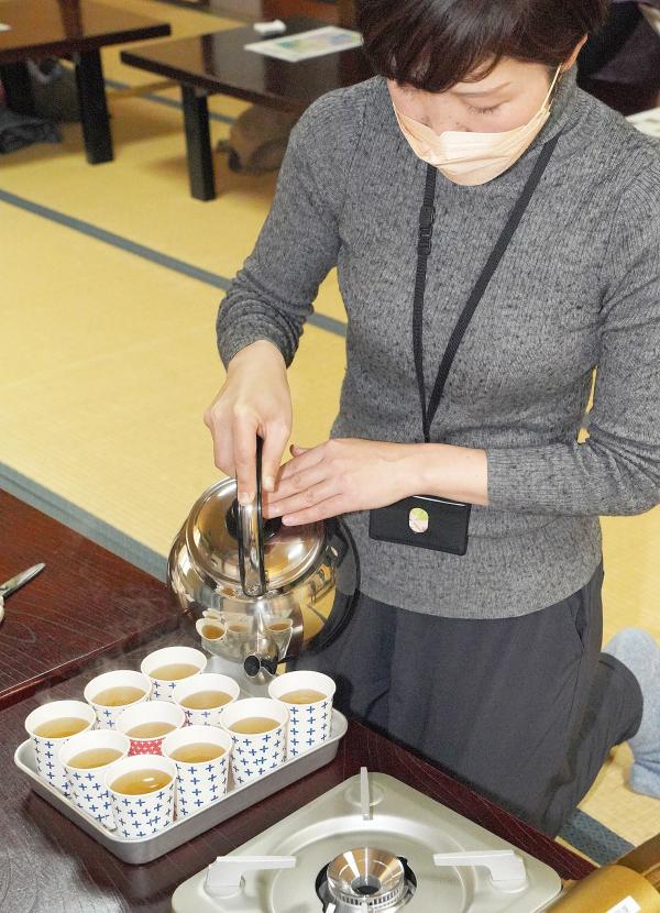 薬草茶作りの様子(13)