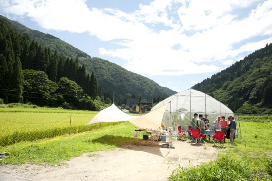 周辺は旧宮川村ののどかで美しい景色に溢れる