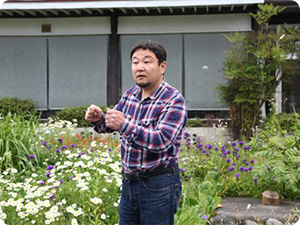 宿泊施設を開業した 徳原さん