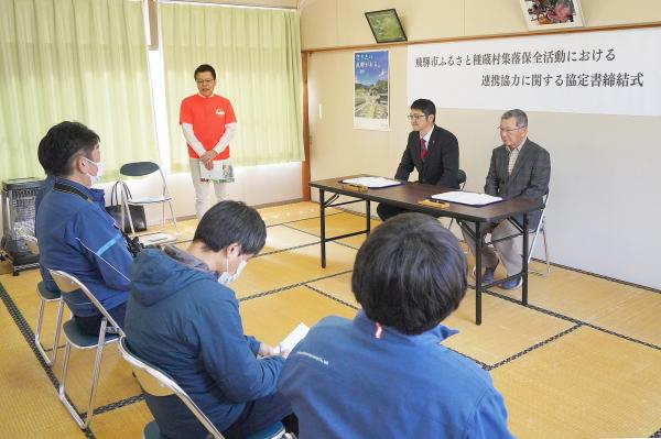 締結式の様子(5)