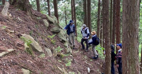 山城ツアーの様子(4)