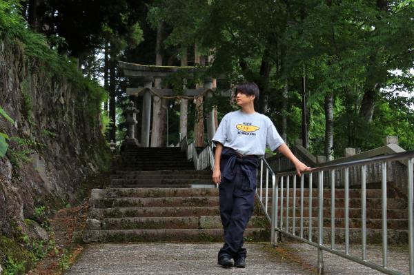 気多若宮神社にて