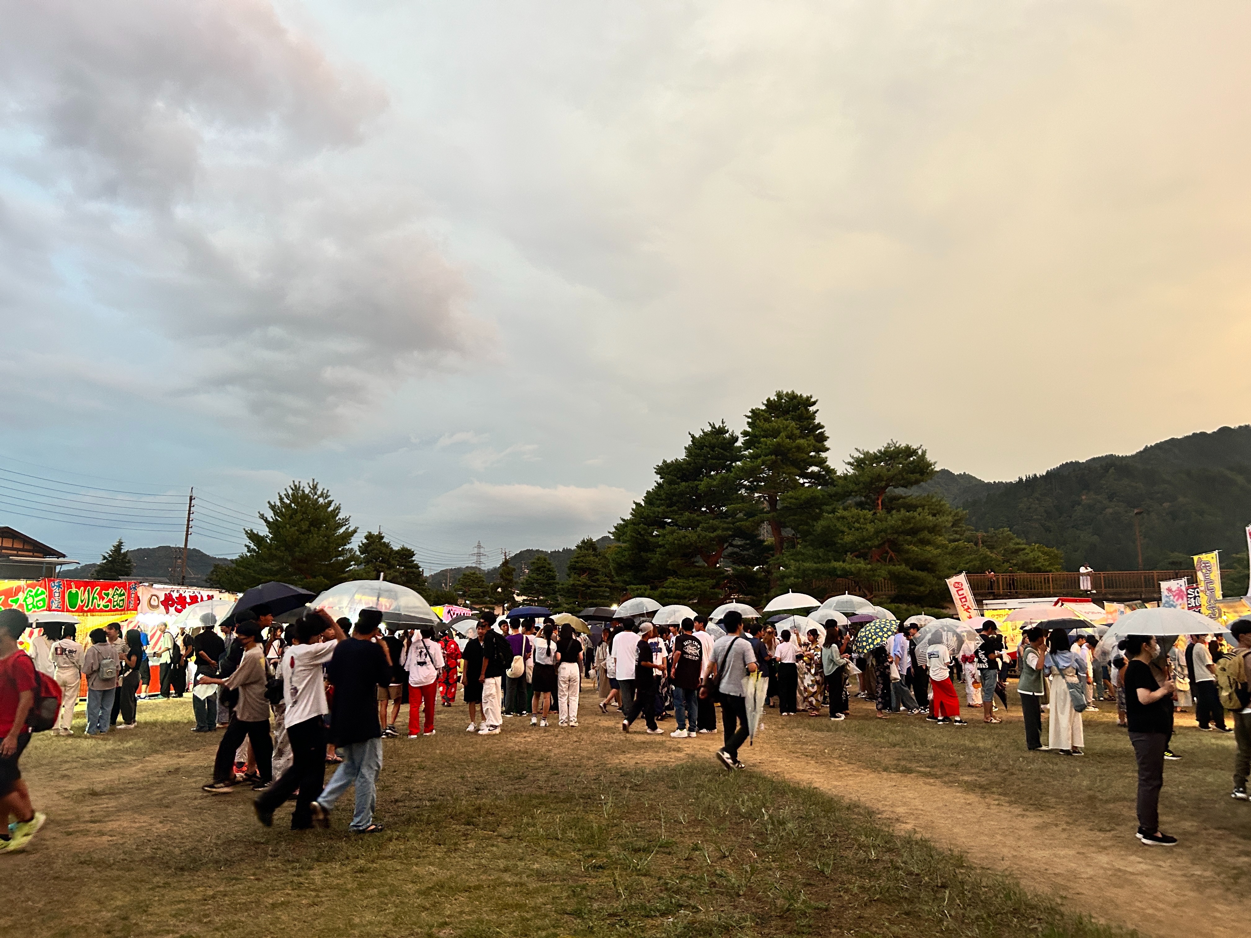 千代の松原公園の様子