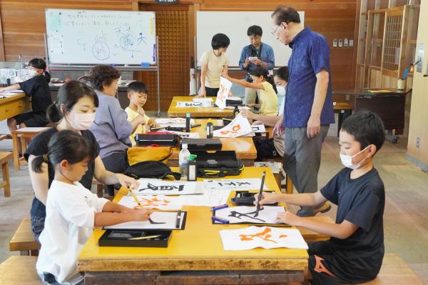 子どもワークショップの様子