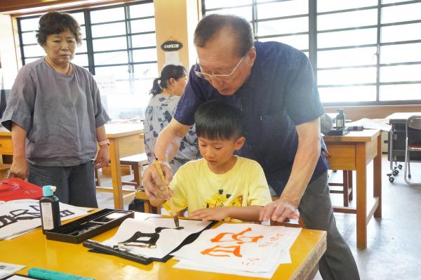 子どもワークショップの様子