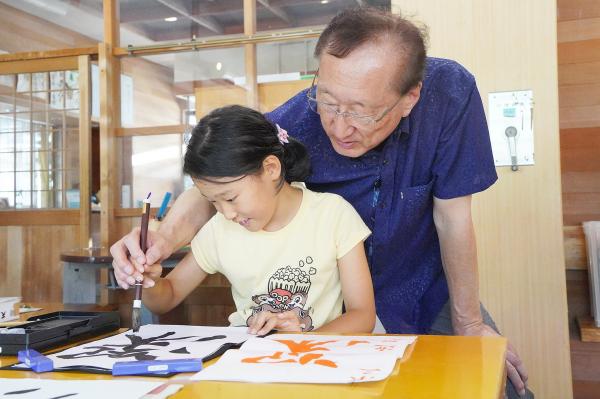 子どもワークショップの様子