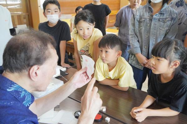 子どもワークショップの様子