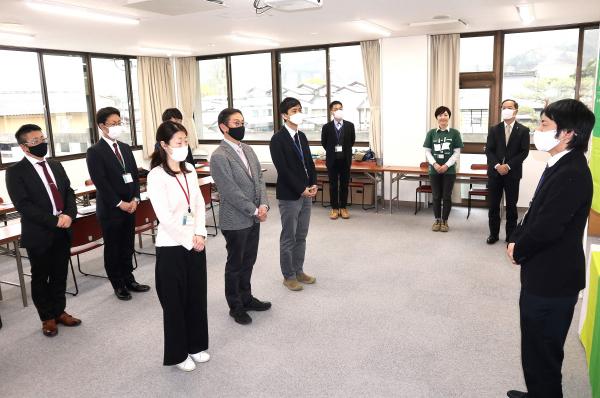 交付式の様子