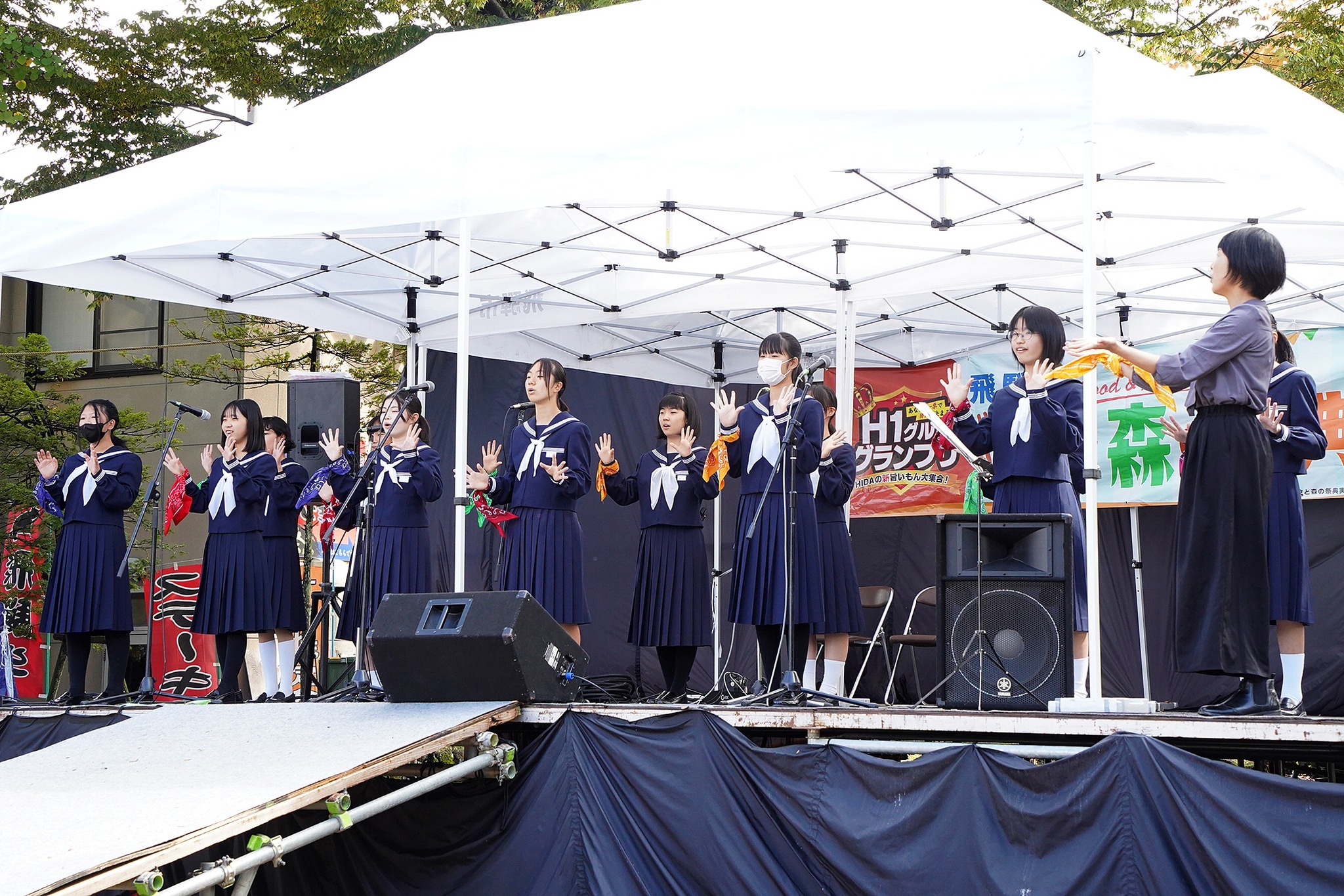 ステージイベントの様子