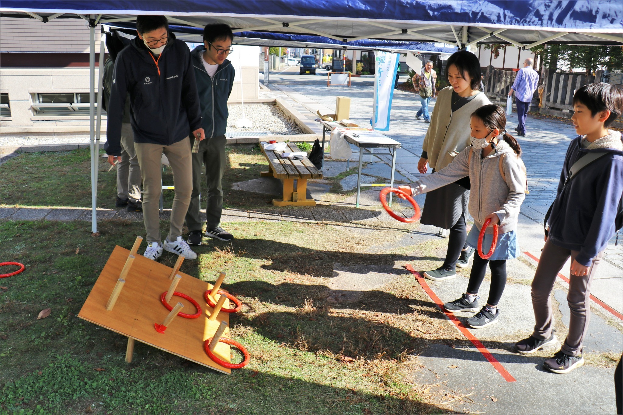 お祭りマルシェin三蔵まいりの様子