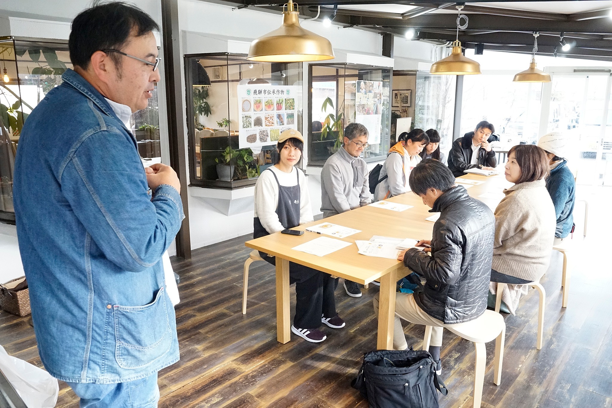 お披露目会の様子