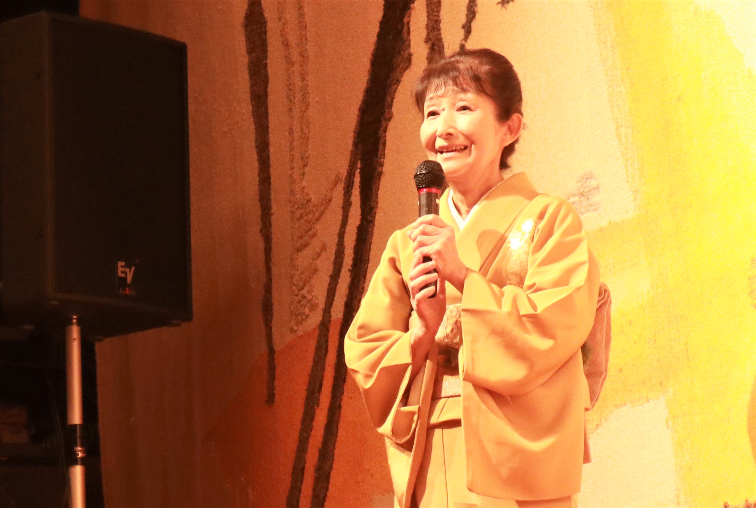 文化少年部　永尾登茂子部長
