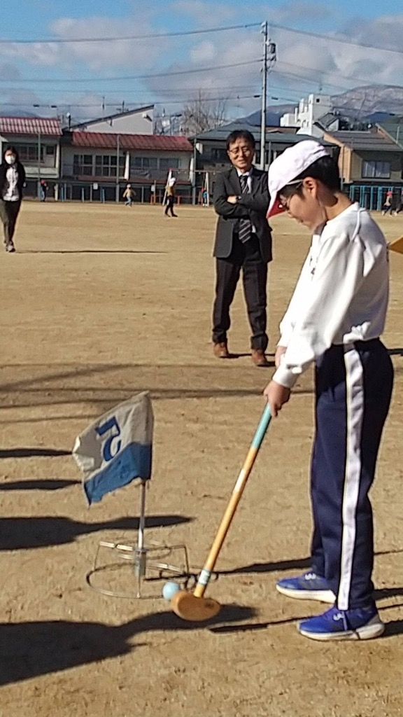 グランド・ゴルフ大会の様子