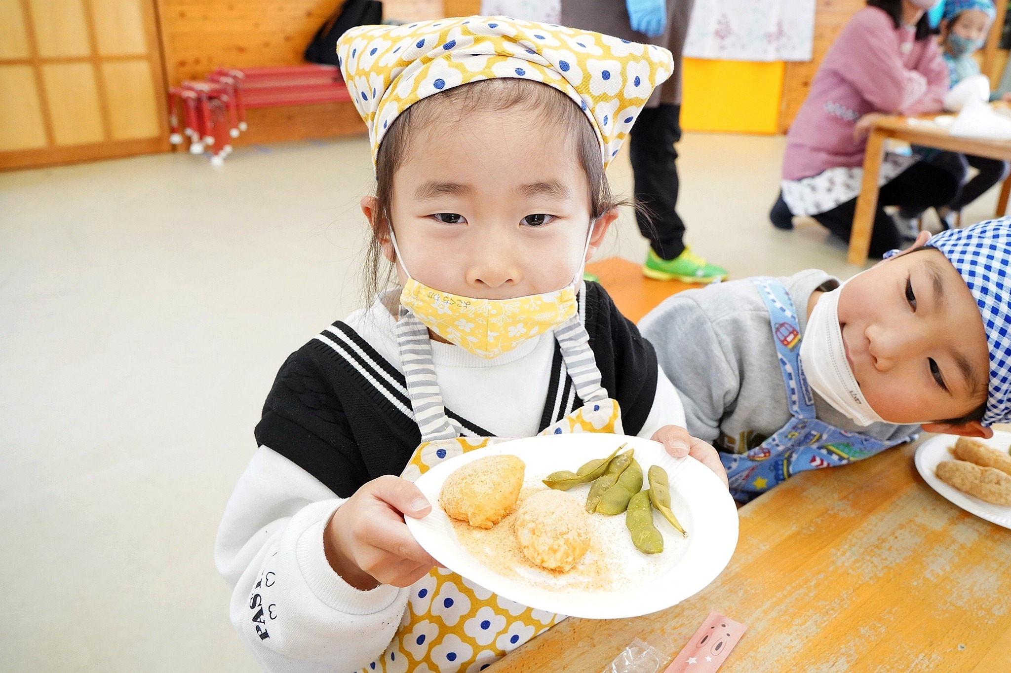 まめっこキッチンの様子