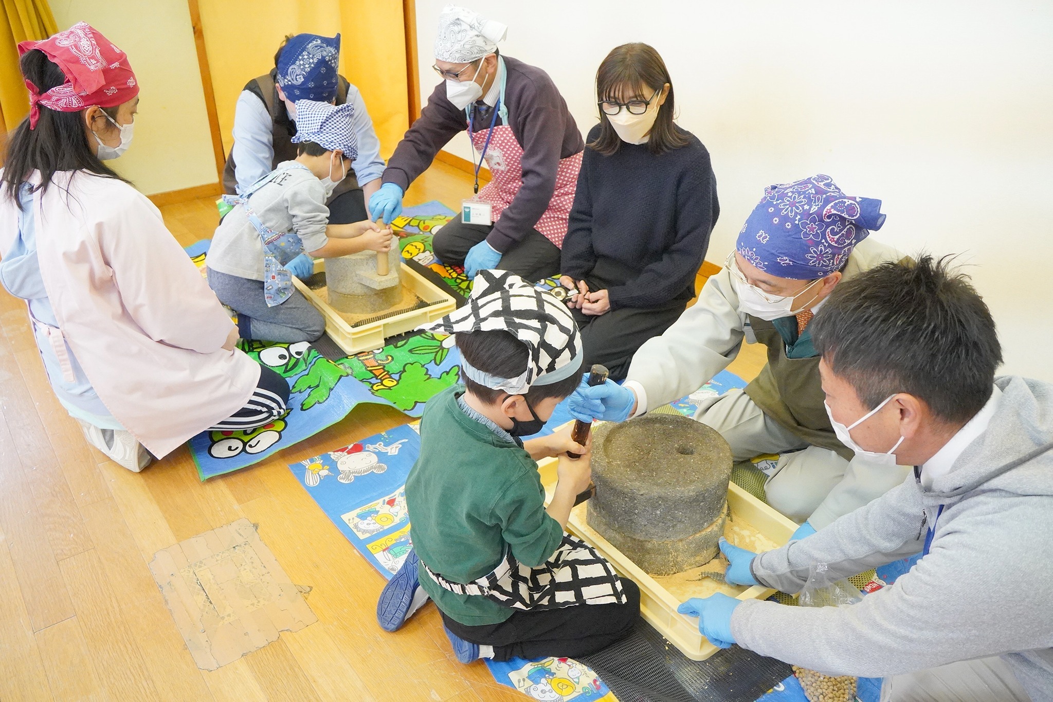 まめっこキッチンの様子