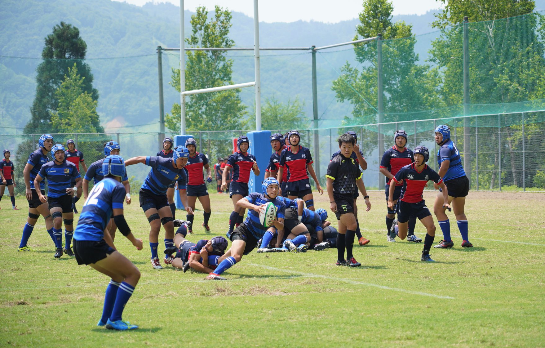 飛騨市で開催する関西中学生ラグビーフットボール大会への支援に関する事業