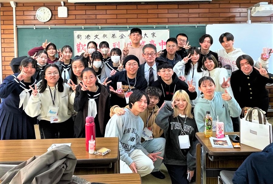 吉城高校訪問の様子