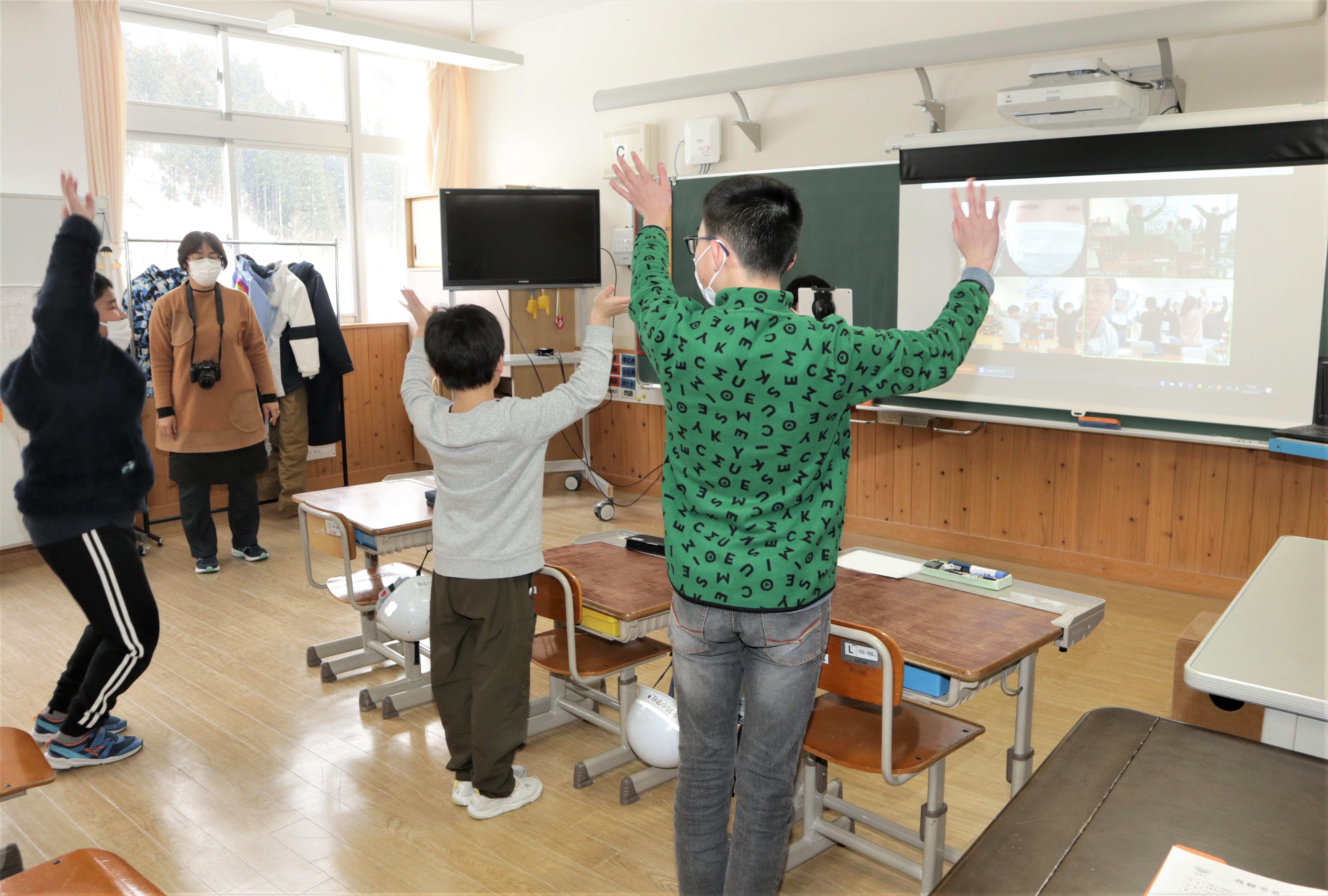 オンライン交流会の様子