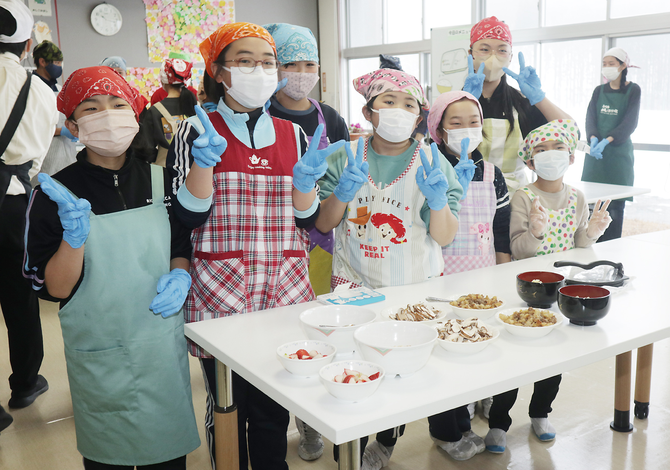 料理教室の様子