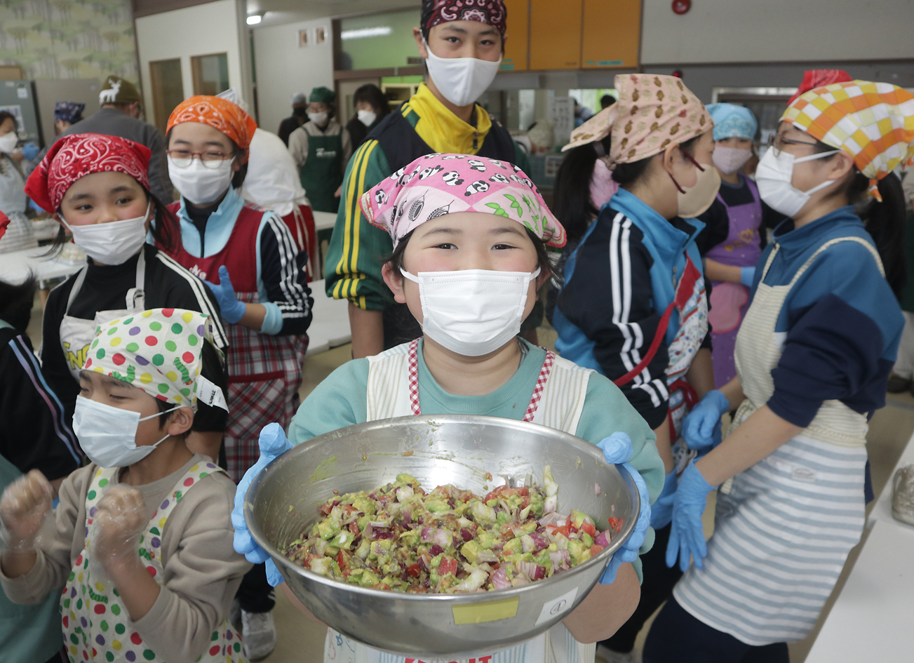 料理教室の様子