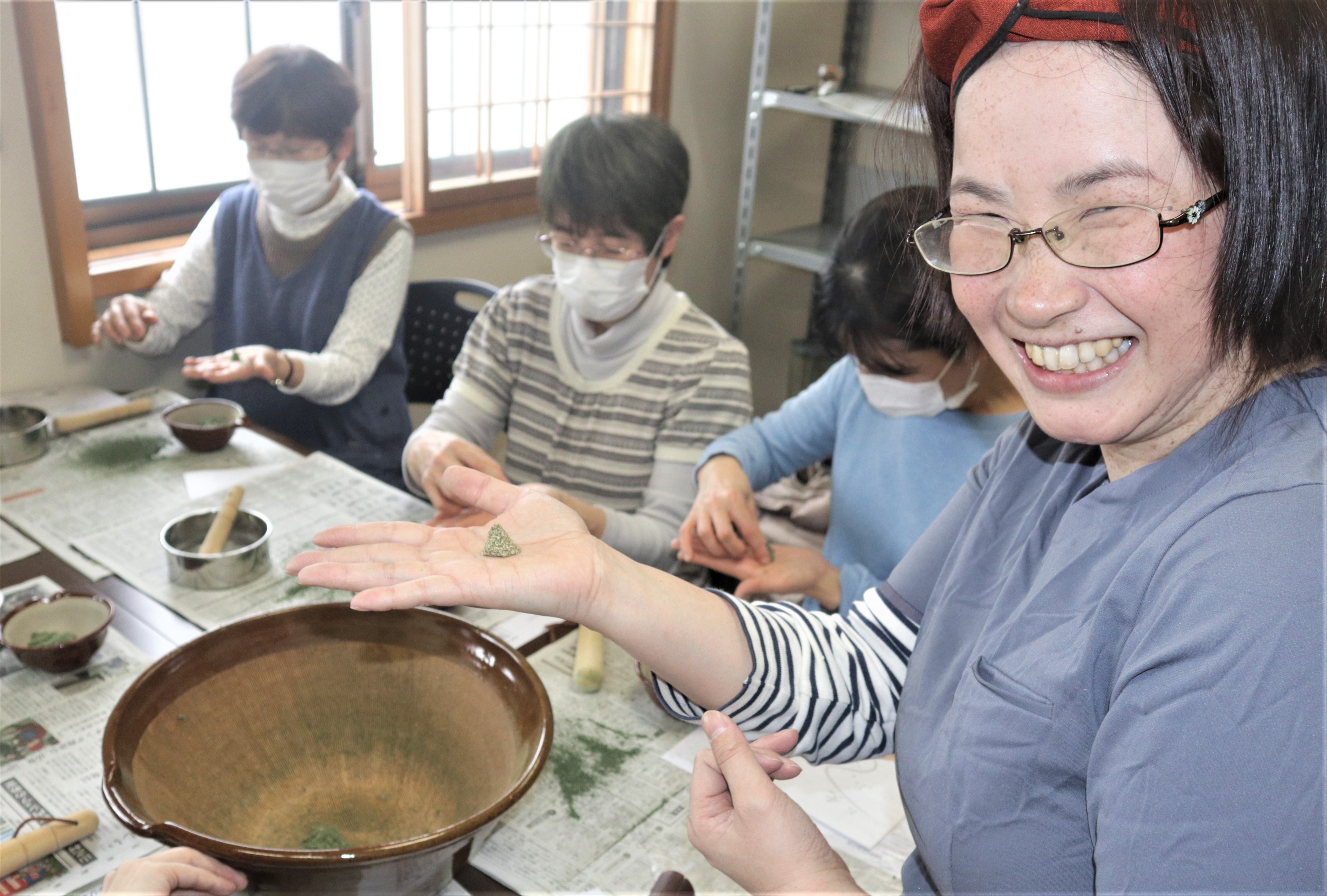 「ヨモギの日」の様子