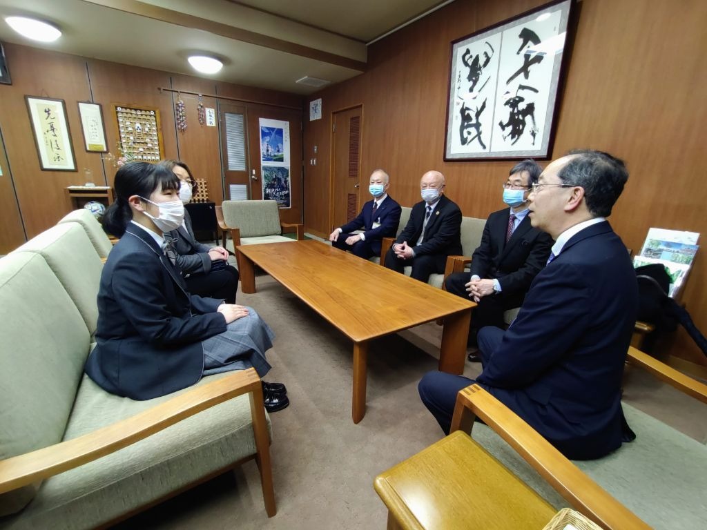 岐阜大学医学部地域医療コース進学者激励会の様子