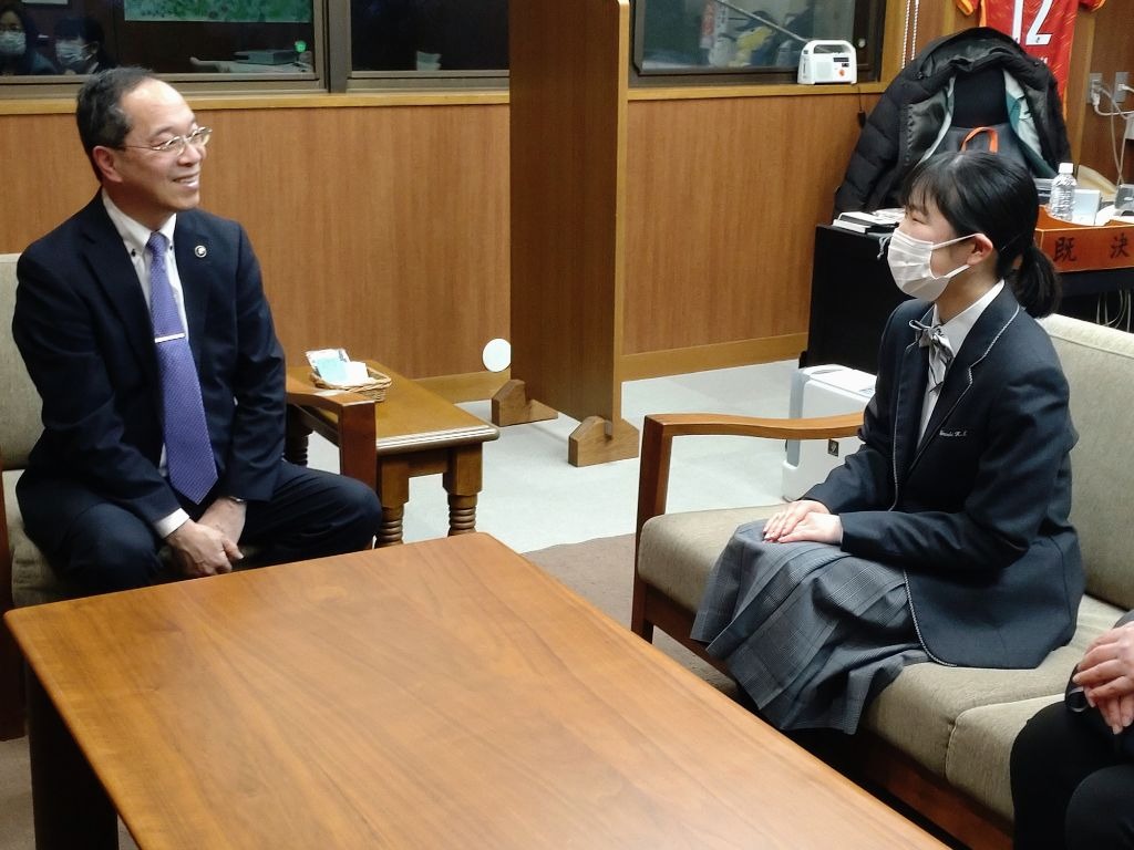 岐阜大学医学部地域医療コース進学者激励会の様子