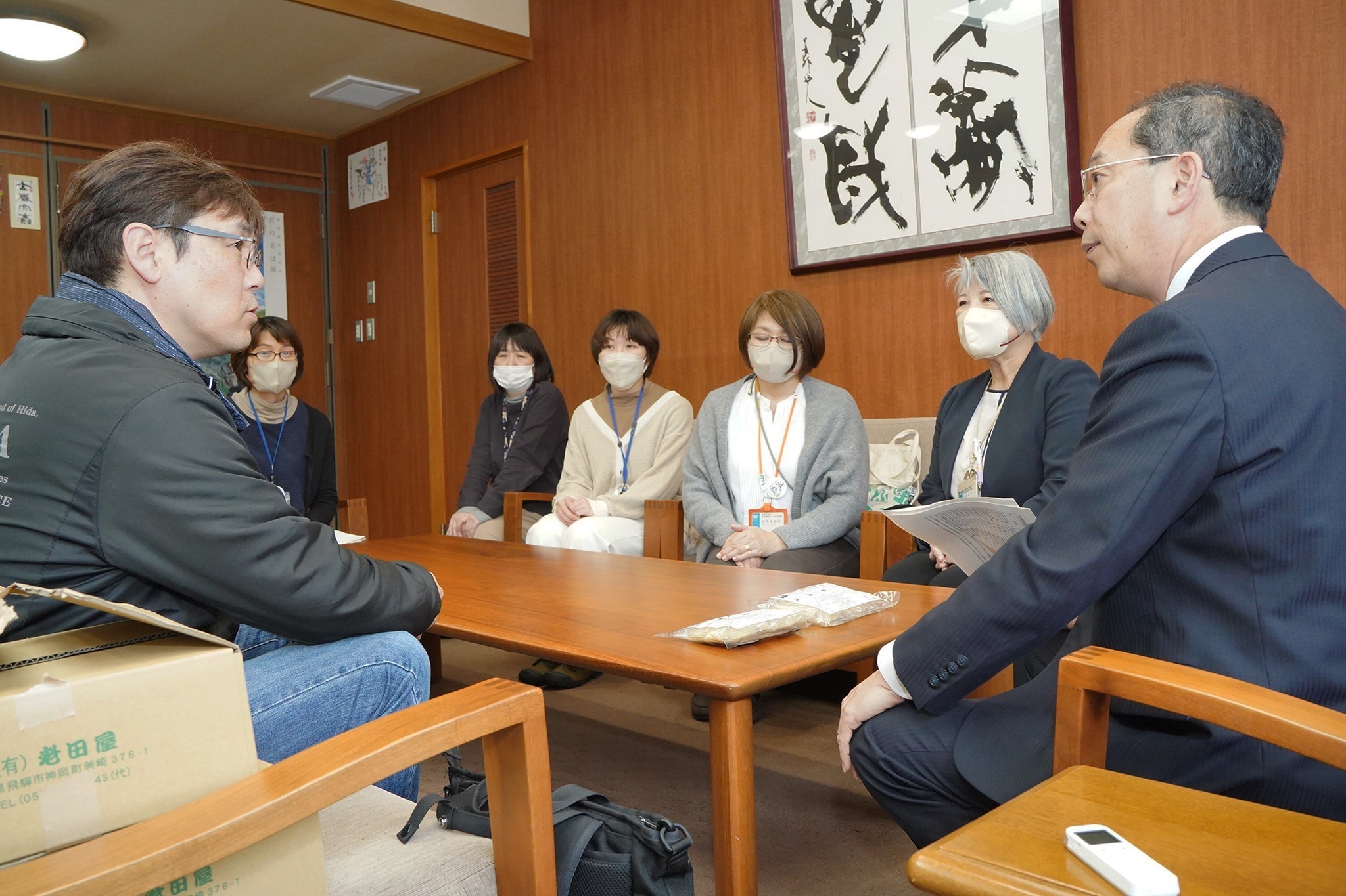 報告会の様子